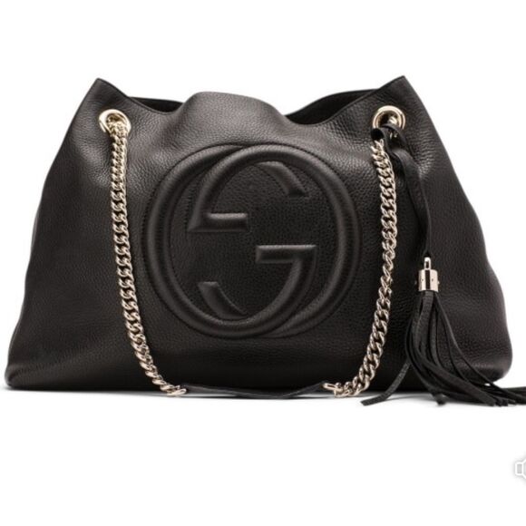 Gucci leather shoulder bag - Picture 1 of 11